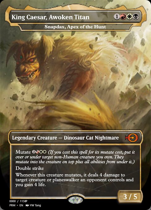 Snapdax, Apex of the Hunt from Magic Online Promos