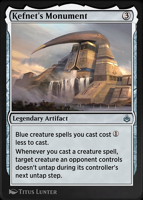 Kefnet's Monument highlighted card art