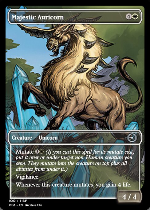 Majestic Auricorn highlighted card art
