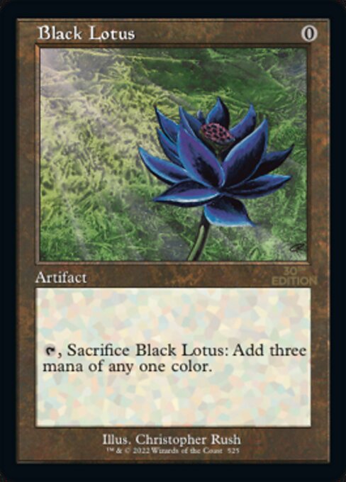 Black Lotus from 30th Anniversary Edition