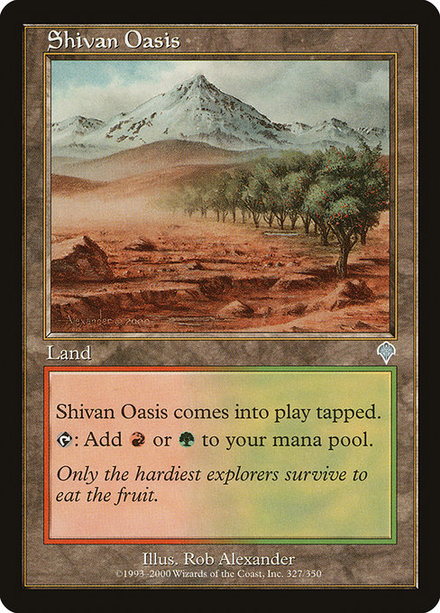 Shivan Oasis from Invasion