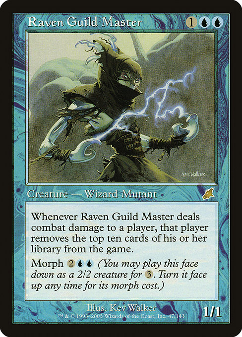 Raven Guild Master highlighted card art