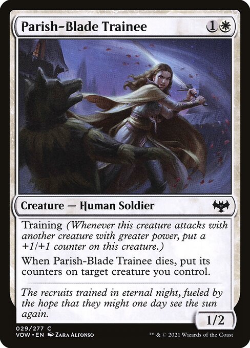 Parish-Blade Trainee from Innistrad: Crimson Vow
