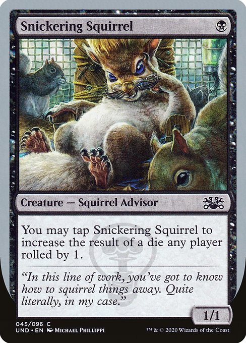 Snickering Squirrel highlighted card art