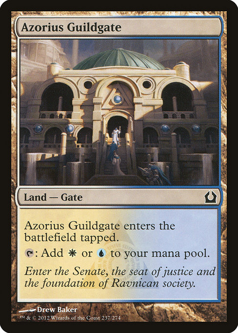 Azorius Guildgate from Return to Ravnica