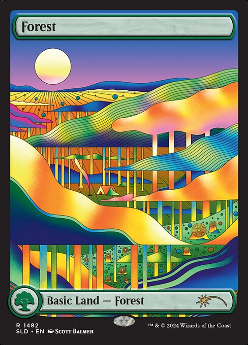 Forest from Secret Lair Drop