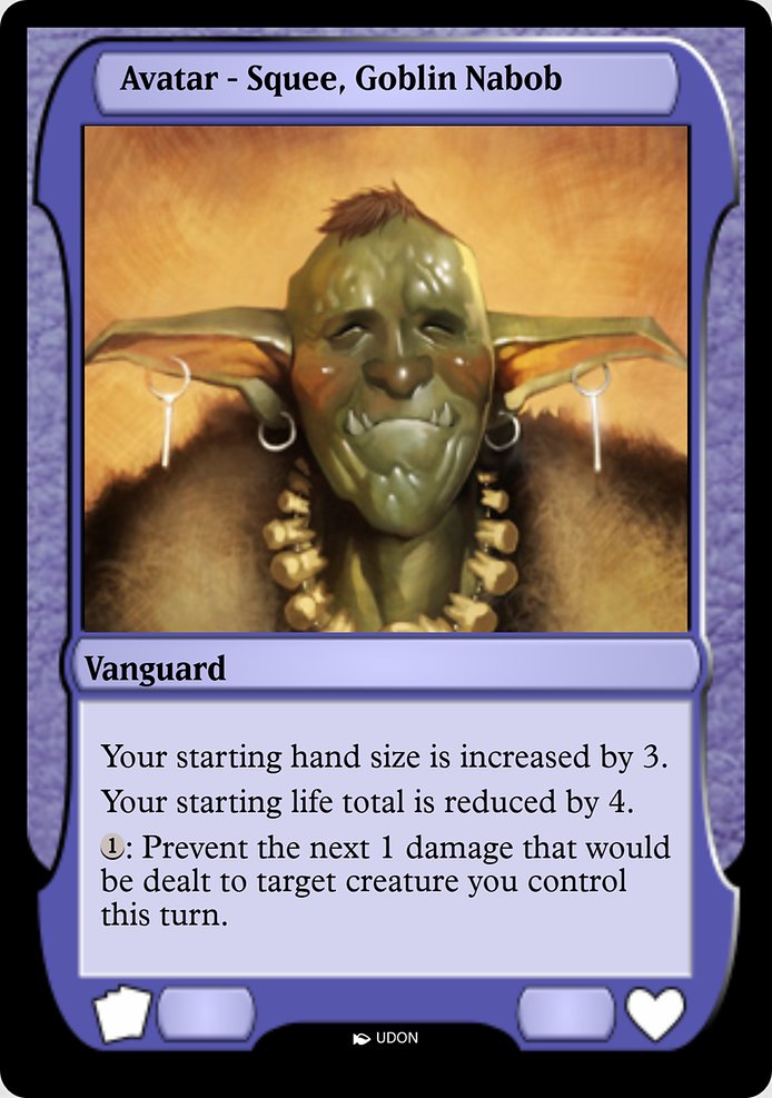Squee, Goblin Nabob Avatar highlighted card art