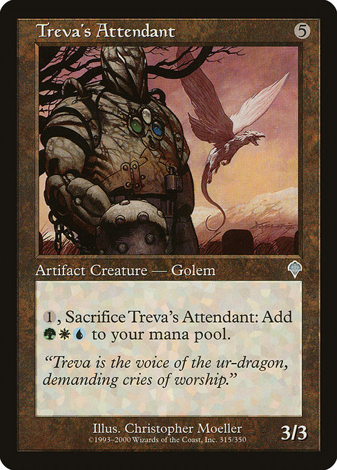 Treva's Attendant highlighted card art