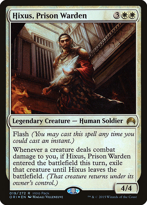 Hixus, Prison Warden from Magic Origins Promos