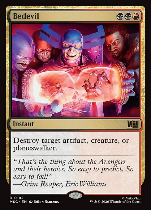 Bedevil from Marvel Super Heroes Commander
