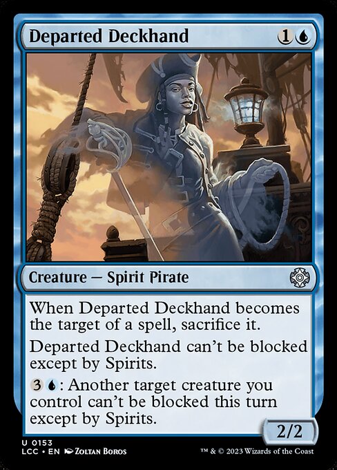 Departed Deckhand highlighted card art