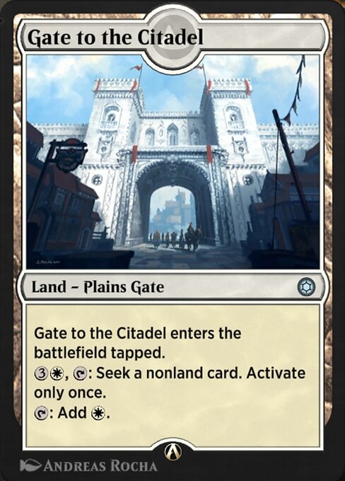 Gate to the Citadel highlighted card art