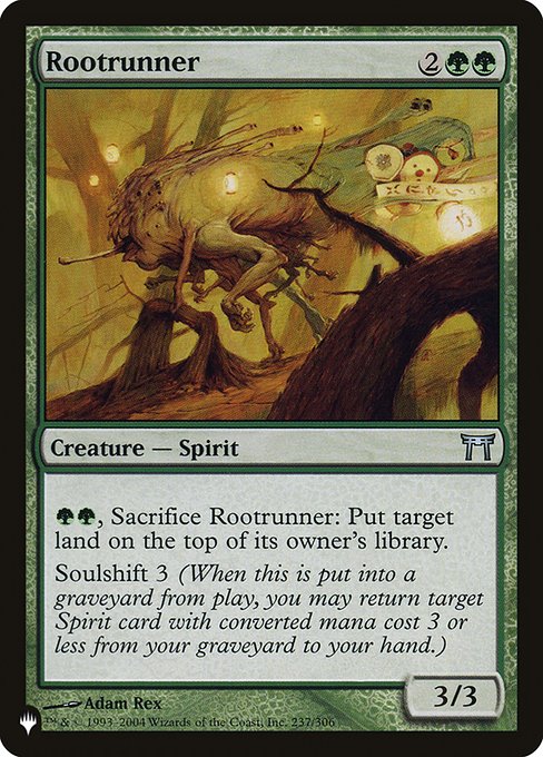 Rootrunner highlighted card art