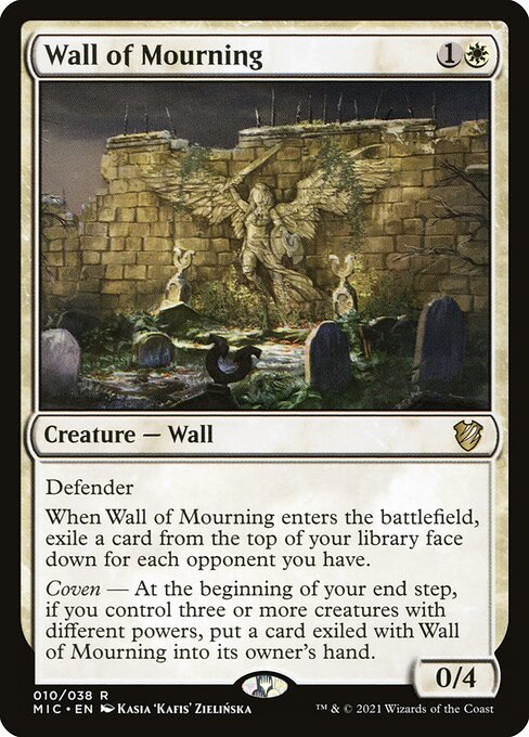 Wall of Mourning from Midnight Hunt Commander
