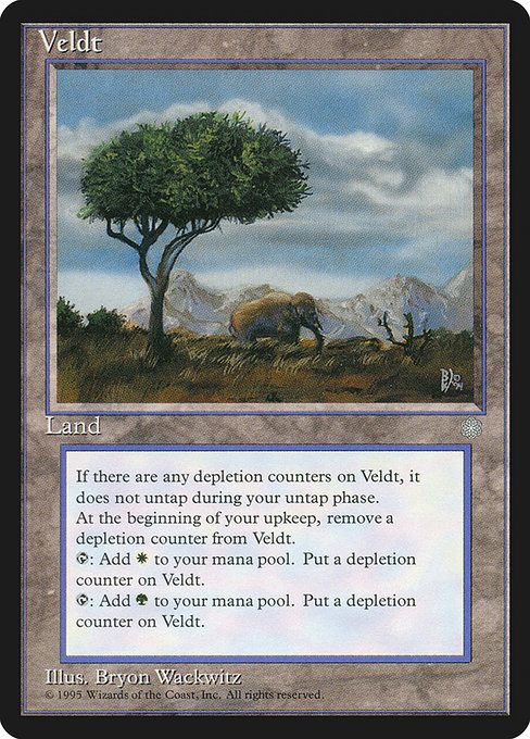 Veldt highlighted card art
