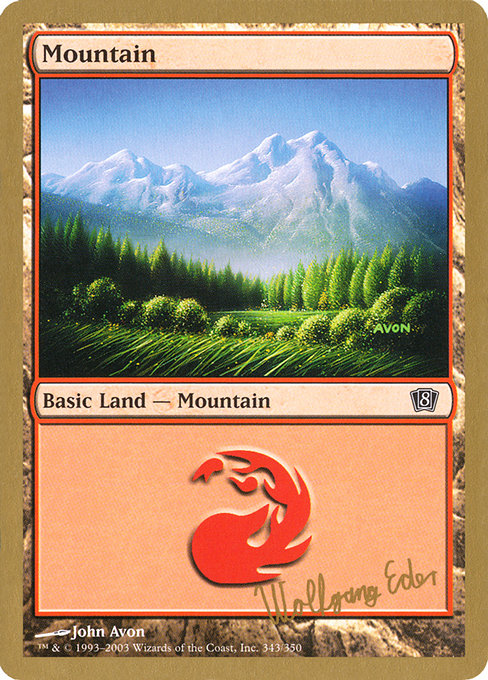 Mountain from World Championship Decks 2003