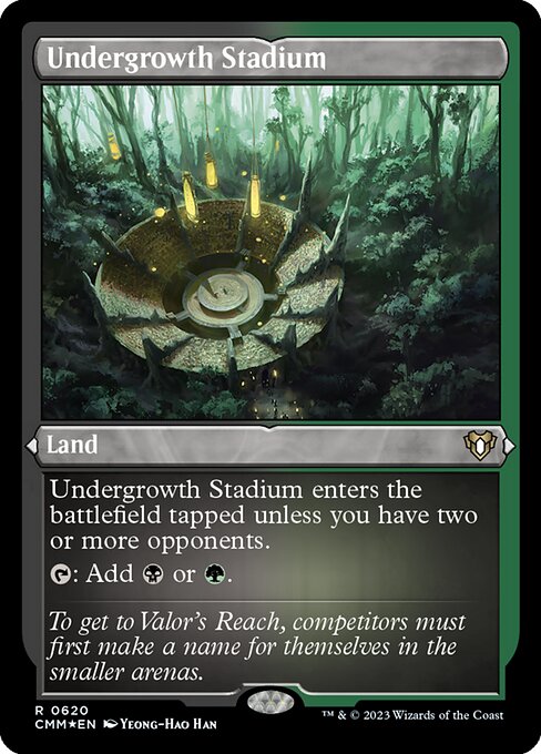 Undergrowth Stadium from Commander Masters