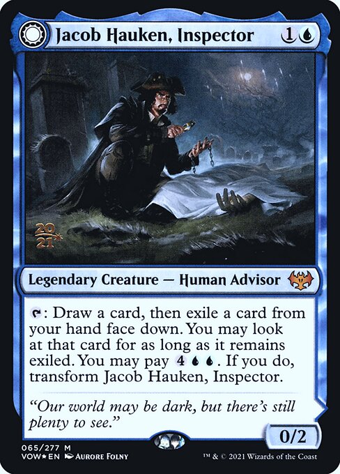 Jacob Hauken, Inspector // Hauken's Insight from Innistrad: Crimson Vow Promos