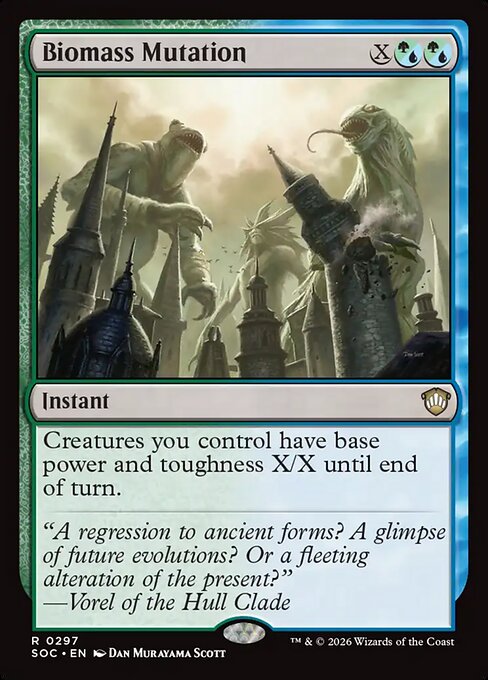 Biomass Mutation from Secrets of Strixhaven Commander