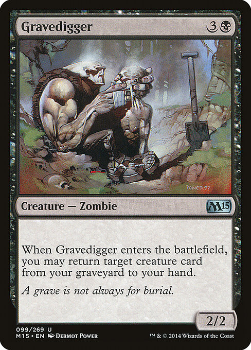 Gravedigger from Magic 2015