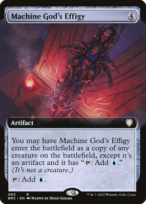 Machine God's Effigy from The Brothers' War Commander
