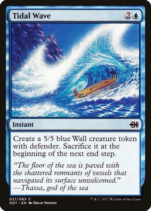 Tidal Wave from Duel Decks: Merfolk vs. Goblins