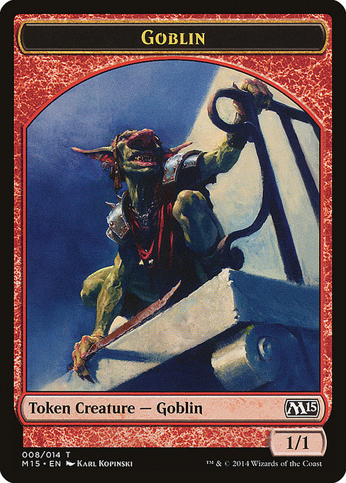 Goblin from Magic 2015 Tokens