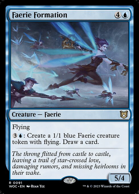 Faerie Formation highlighted card art