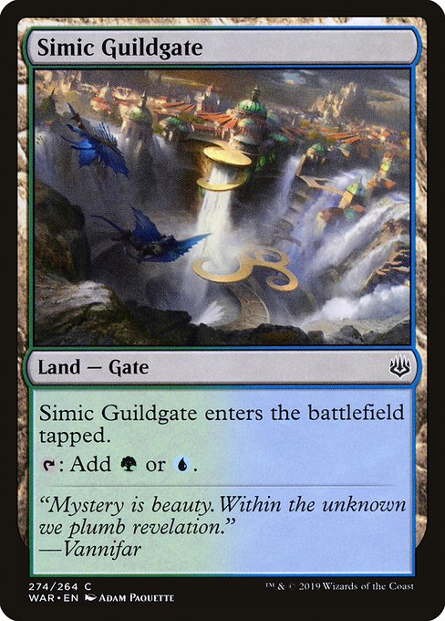 Simic Guildgate from War of the Spark