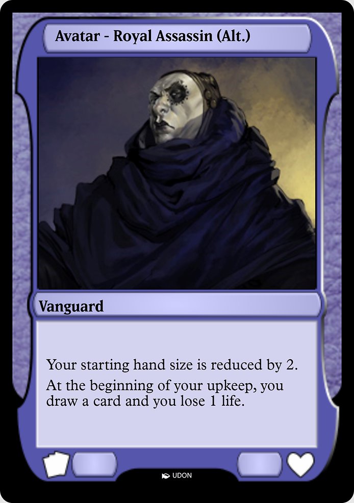 Royal Assassin Avatar highlighted card art