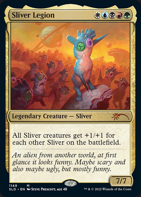 Sliver Legion from Secret Lair Drop