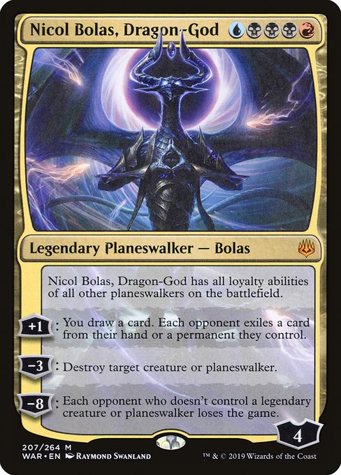Nicol Bolas, Dragon-God from War of the Spark