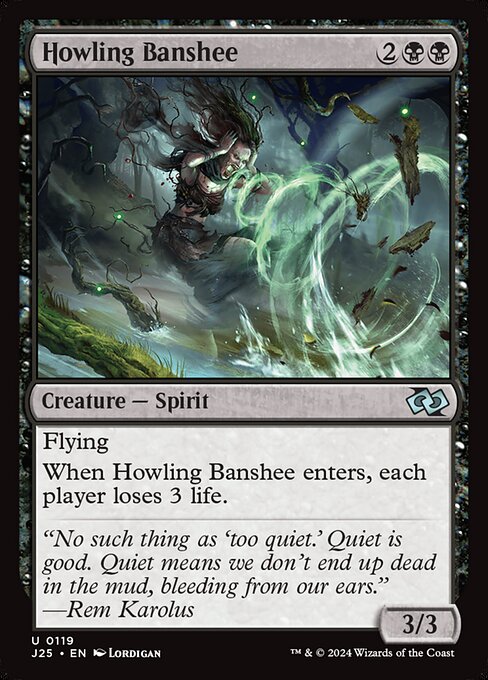 Howling Banshee highlighted card art