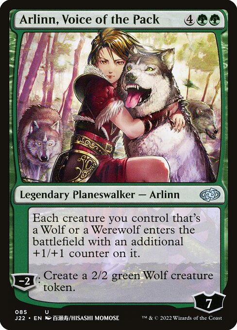 Arlinn, Voice of the Pack highlighted card art