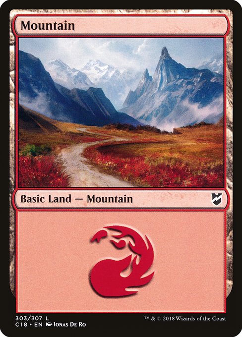 Mountain from Commander 2018
