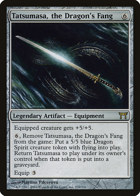 Tatsumasa, the Dragon's Fang highlighted card art