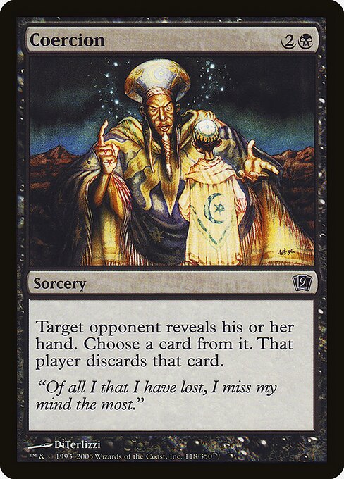 Coercion from Ninth Edition