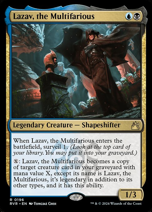 Lazav, the Multifarious from Ravnica Remastered