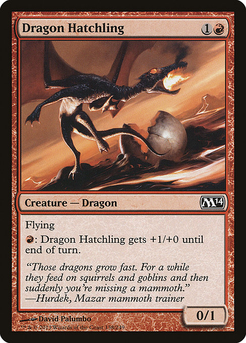 Dragon Hatchling from Magic 2014