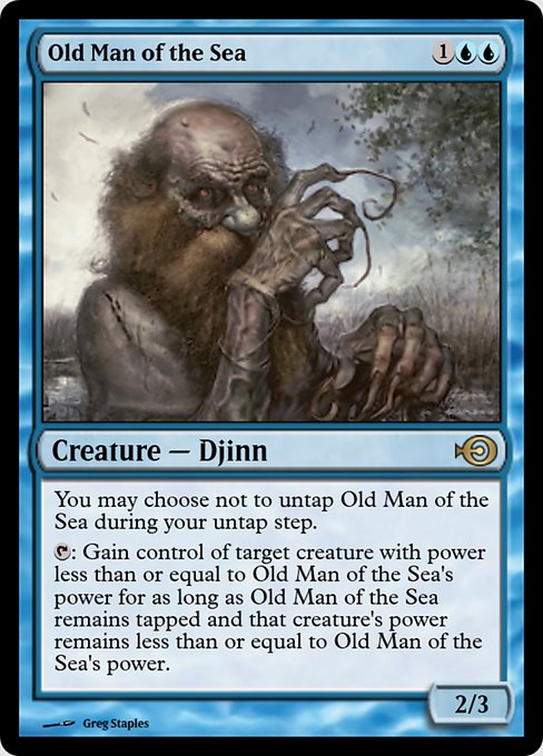 Old Man of the Sea highlighted card art