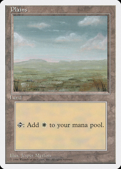 Plains from Introductory Two-Player Set
