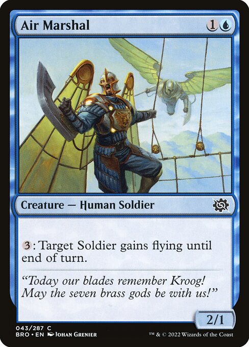 Air Marshal highlighted card art