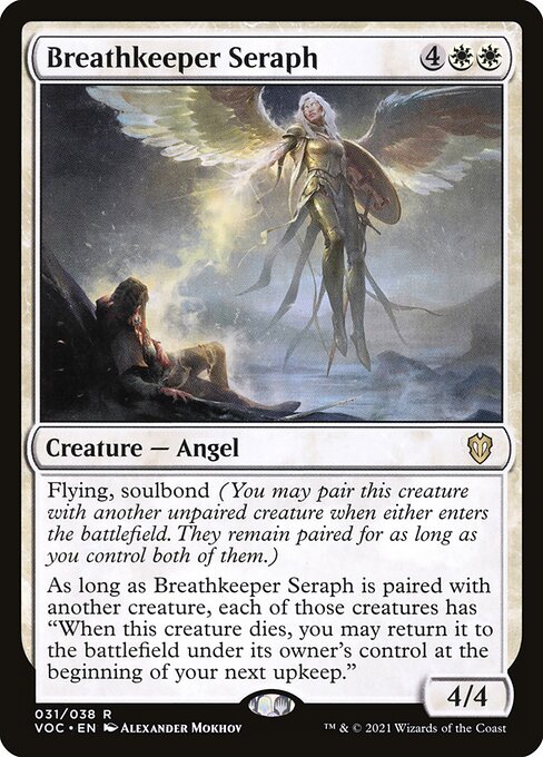 Breathkeeper Seraph from Crimson Vow Commander