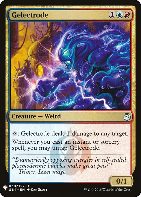 Gelectrode highlighted card art