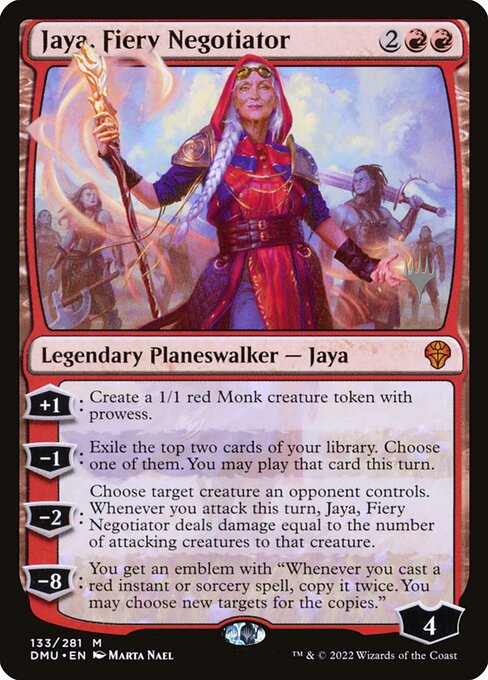 Jaya, Fiery Negotiator from Dominaria United Promos