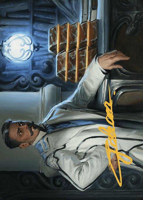 Baron Bertram Graywater // Baron Bertram Graywater from Outlaws of Thunder Junction Art Series