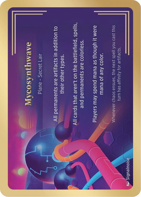 Mycosynthwave highlighted card art