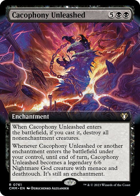 Cacophony Unleashed from Commander Masters