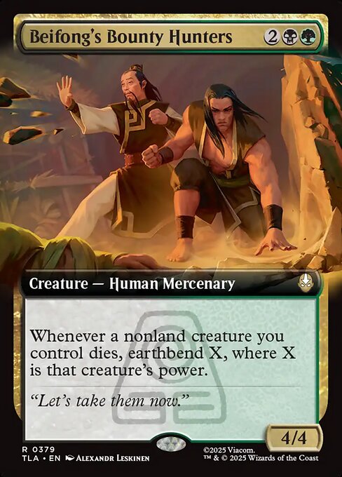 Beifong's Bounty Hunters from Avatar: The Last Airbender