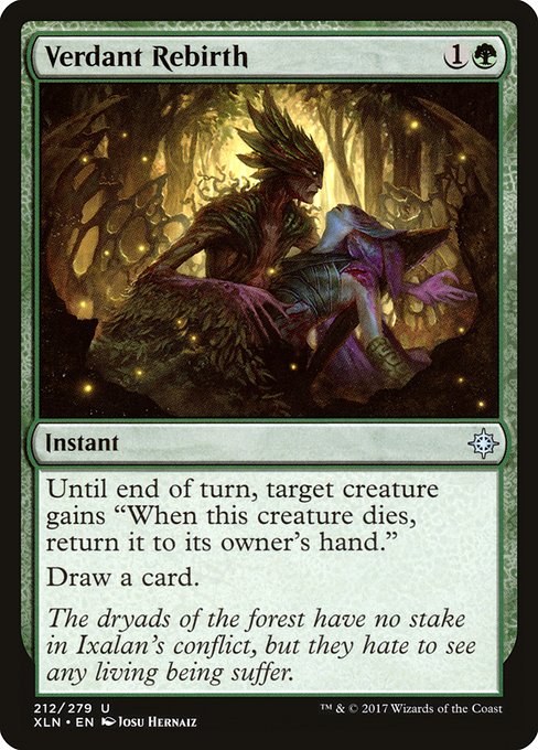 Verdant Rebirth highlighted card art